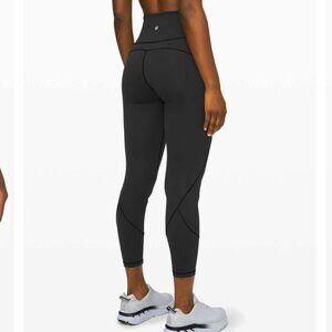 Lululemon In Movement Tight 25" Everlux - Black - 8